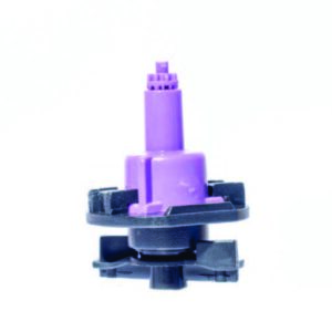 Double jet mini sprinkler downward head